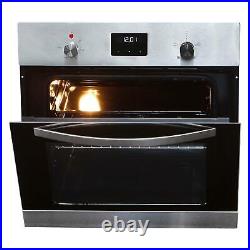 60cm Single Electric Fan Oven, Digital Display, Built-in / Under SIA SO114SS