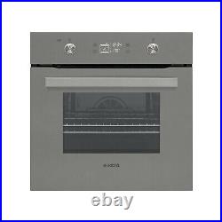 68L Self Cleaning Pyrolytic Single Electric Fan Oven Lunar Grey