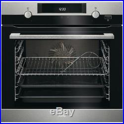 AEG BCK45631PM Single Built In Electric Oven Stainless Steel HA2905