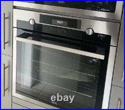 AEG BCS552020M 60cm Electric Built-in Single Oven Stainless Steel