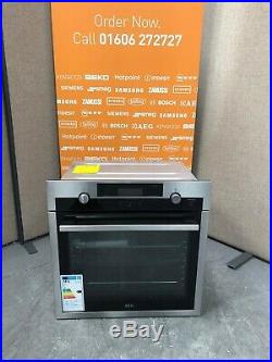AEG BCS552020M 60cm Electric Built-in Single Oven Stainless Steel HW173894