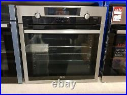AEG BCS552020M Built-In Single Multifunction SteamBake Electric Oven, Stainless