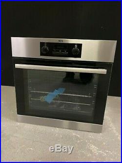 AEG BEB231011M Rated A Stainless Steel Built-in Electric Single Oven