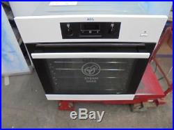 AEG BEB351010W Mastery Built In Electric Single Oven added Steam White HA2243