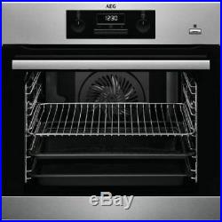 AEG BEK351010M Integrated Built In SteamBake Electric Single Oven, RRP £369