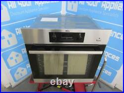 AEG BEK351010M Single Oven Electric Built in Stainless Steel BLEMISHED