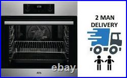 AEG BES255011M Built In Stainless Steel Electric Single Oven + 2 Year Warranty