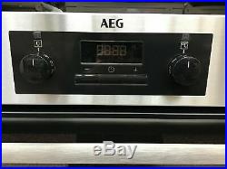 AEG BES351010M Built in Multifunction Single Oven Stainless Steel A Rated#220353