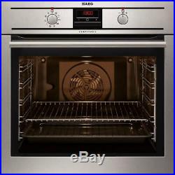 AEG BP320300KM Built In Electric Single Oven Stainless Steel