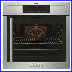 AEG BP8615001M Single Pyrolytic Electric Oven in Stainless Steel HA0447