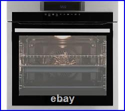 AEG BPE742320M Single Oven Electric Built in Pyrolytic in Stainless Steel GRADE