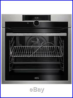 AEG BPE842720M Built-In Pyrolytic Multifunction Single Oven A114245