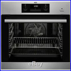 AEG BPK351020M Built In A+ Rated Multifunction Electric SteamBake Single Oven