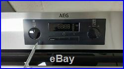 AEG BPK351020M Built In A+ Rated Multifunction Electric SteamBake Single Oven