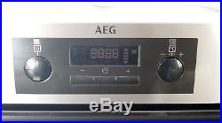 AEG BPK351020M Built-In Multifunction Electric SteamBake Single Oven A+