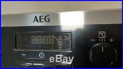 AEG BPK351021M SteamBake Built in Pyrolytic Single Fan Oven in Stainless Steel