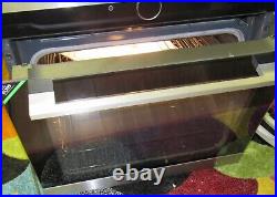 AEG BPK355020M Single Oven Electric Built In Pyrolytic SteamBake Stainless Steel
