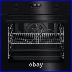 AEG BPK556260B A+ Rated Single Oven Built In Pyrolytic Self Clean Black