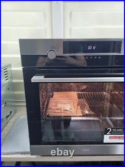 AEG BPK556260M Pyrolytic Self Clean Built In Single Oven with Steam Function b4