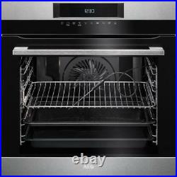 AEG BPK742320M Pyrolytic Built-In A+ Rated Electric Single Oven with Food Sensor