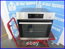 AEG BPS356020M Built in Single Electric Oven Stainless Steel GRADED