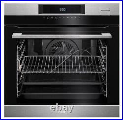 AEG BSK774320M Built In Electric Single Oven, Steam Function, Pyrolytic Cleaning