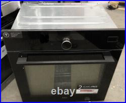 AEG BSK978330B Single Oven SteamCrisp Pyrolytic Built in Black