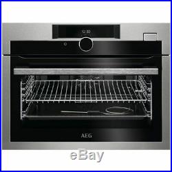 AEG KSE882220M Built In Compact Electric Single Oven Steam Function HA3719