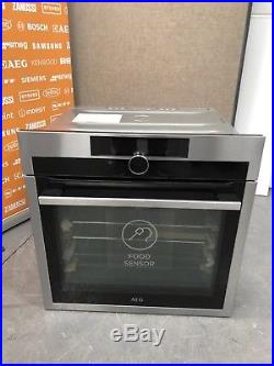 AEG Mastery BPE842720M Built In Electric Single Oven Stainless Steel HW171772