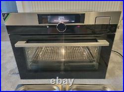 AEG Single Built In Compact Oven SteamPro KSK892220M RRP1,539 C0