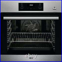 AEG SteamBake BES355010M Single Built-In Electric Steam Oven, A Energy #12132207