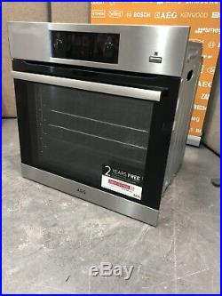 AEG SteamBake BES355010M Single Built-In Electric Steam Oven, A Energy HW173860