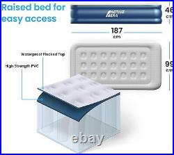 Active Era Premium Single Size Air Bed with a Built-in Electric Pump and Pillow