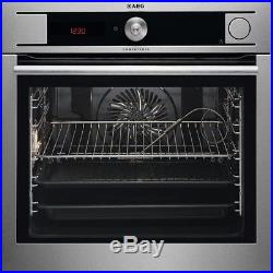 Aeg BS931470KM Single Electric Steam Oven Stainless Steel HA1151