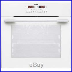 Amica 11433THW Built-in or Under White Electric Single Oven, 60cm
