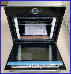 BOSCH SERIE 8 HBG634BB1B Built-in Integrated Single Oven, Black, RRP £649