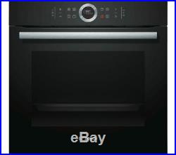 BOSCH SERIE 8 HBG634BB1B Built-in Integrated Single Oven, Black, RRP £649