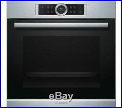 BOSCH Serie 8 HBG674BS1B Integrated Built In Single Oven, RRP £729