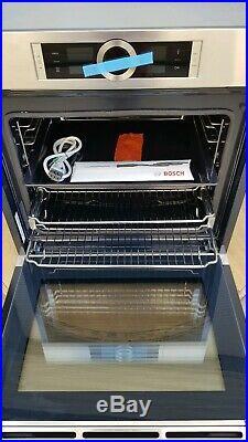 BOSCH Serie 8 HBG6764S1B Integrated Built In Single Oven, RRP £959