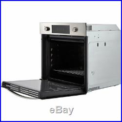 Baumatic BOFTU604X Built In 60cm A+ Electric Single Oven Stainless Steel New