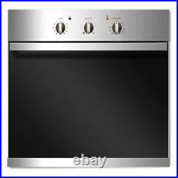 Baumatic BSO612SS Four Function Electric Built-in Single Fan Oven Stainless St