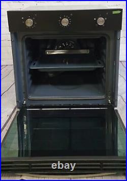 Baumatic Black BOFMU604B Built In Electric Single Fan Oven 65L Capacity RRP £229