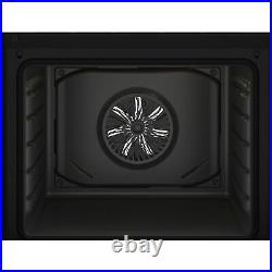Beko AeroPerfect Fan Electric Single Oven with Steam Cleaning Stainless Steel