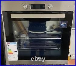 Beko Pro BXIE32300XC Built In Electric Single Oven, Stainless Steel C239