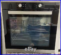 Beko Select BXIF35300X Built In Electric Single Oven, Black/Stainless Steel C143