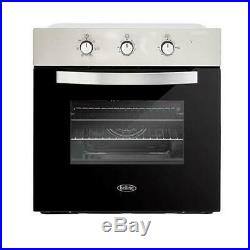 Belling BI602MM Stainless Steel Single Built In Electric Oven