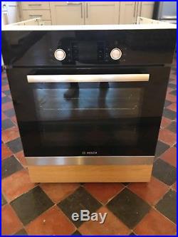 Bosch Built in Integrated HBA23B152B Black Electric Single Oven brand new Unused
