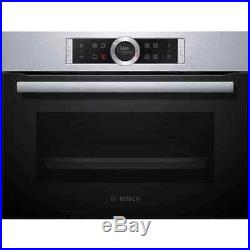 Bosch CBG675BS1B Serie 8 Built In 60cm A+ Electric Single Oven Brushed Steel