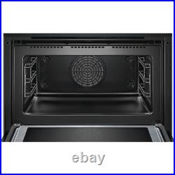 Bosch CMG676BB1 Series 8 Built In 59cm Electric Single Oven Black