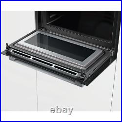 Bosch CMG676BB1 Series 8 Built In 59cm Electric Single Oven Black